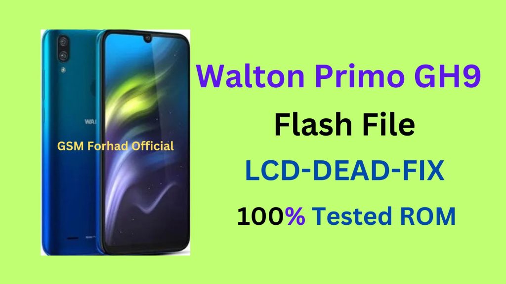 Walton Primo GH9 Flash File Without Password