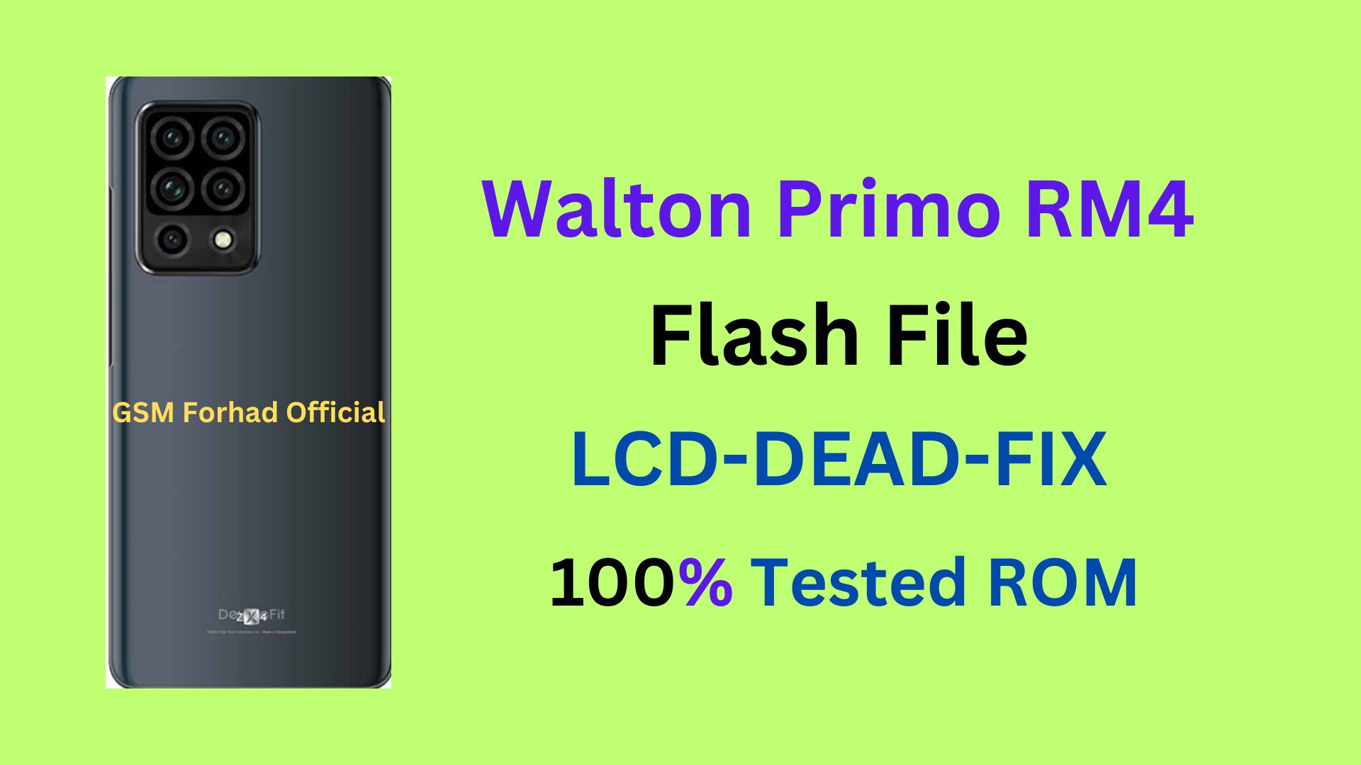 Walton Primo ZX4 Flash File