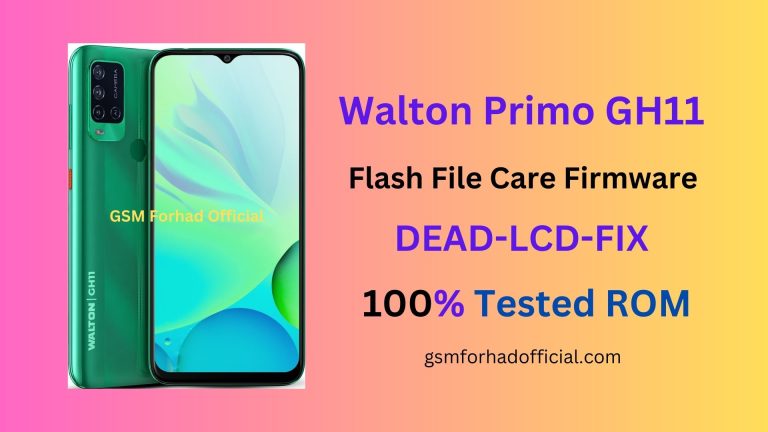 Walton Primo GH11 Flash File Without Password