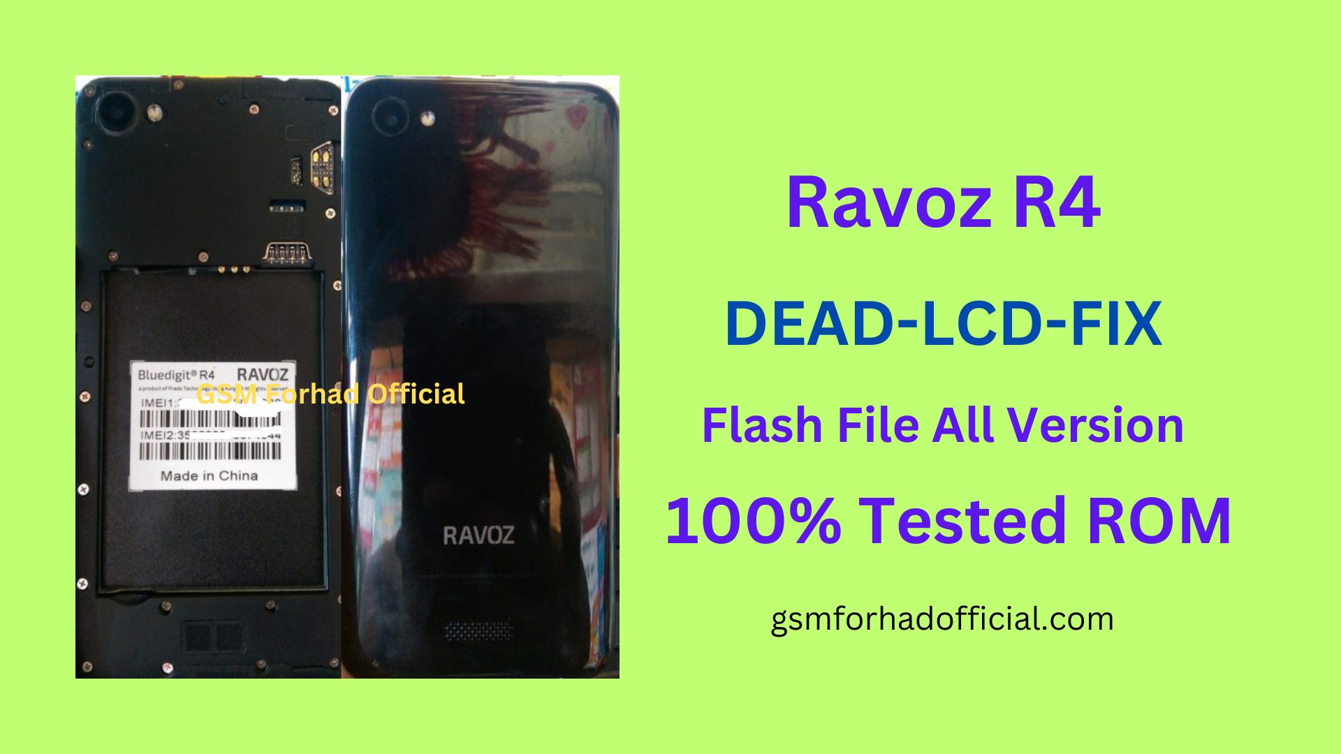 Ravoz R4 Flash File