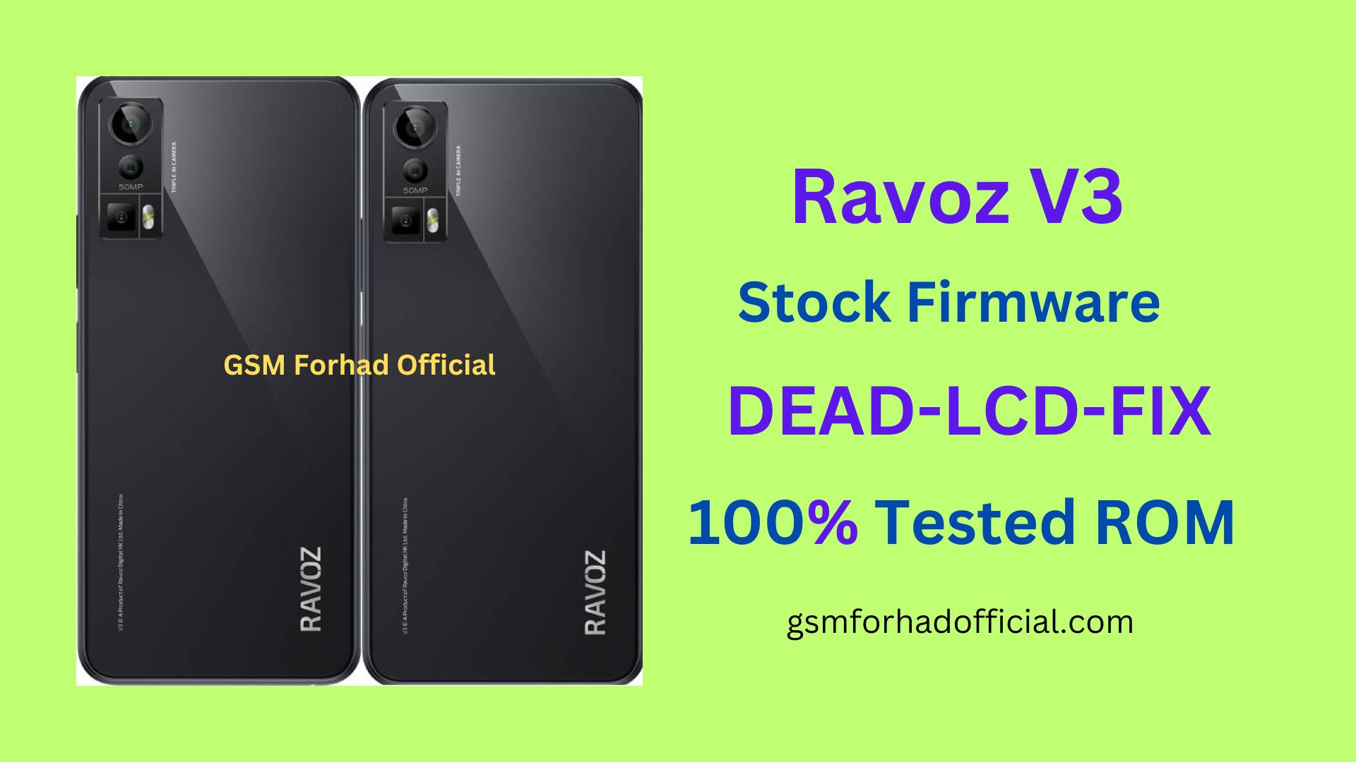 Ravoz V3 Flash File