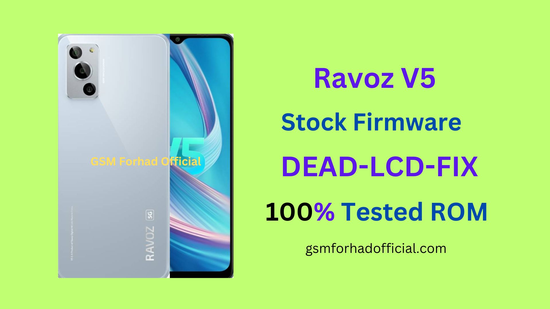 Ravoz V5 Flash File