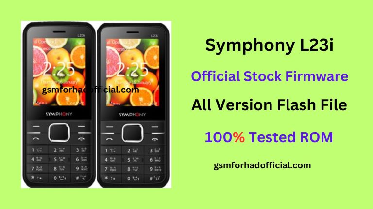 Symphony L23i Flash File