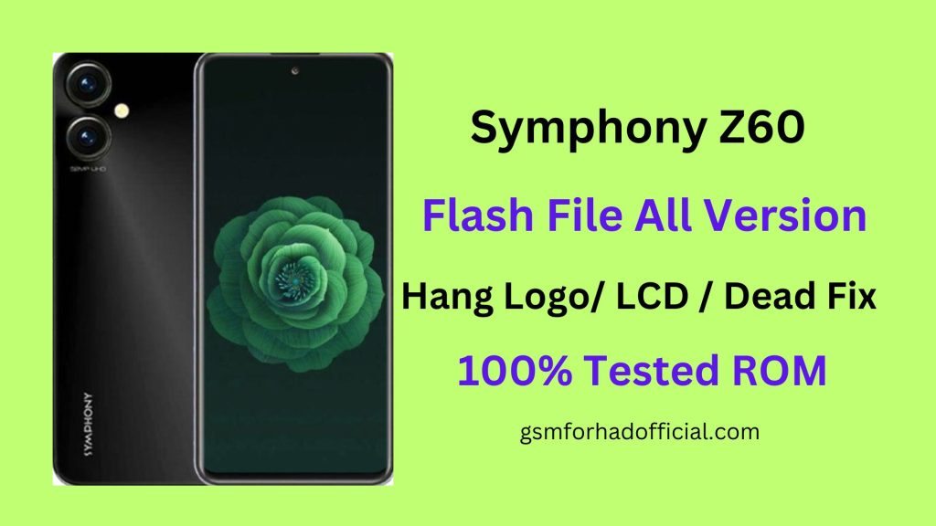 Symphony Z60 Flash File