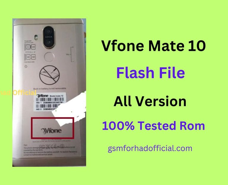 Vfone Mate 10 Flash File