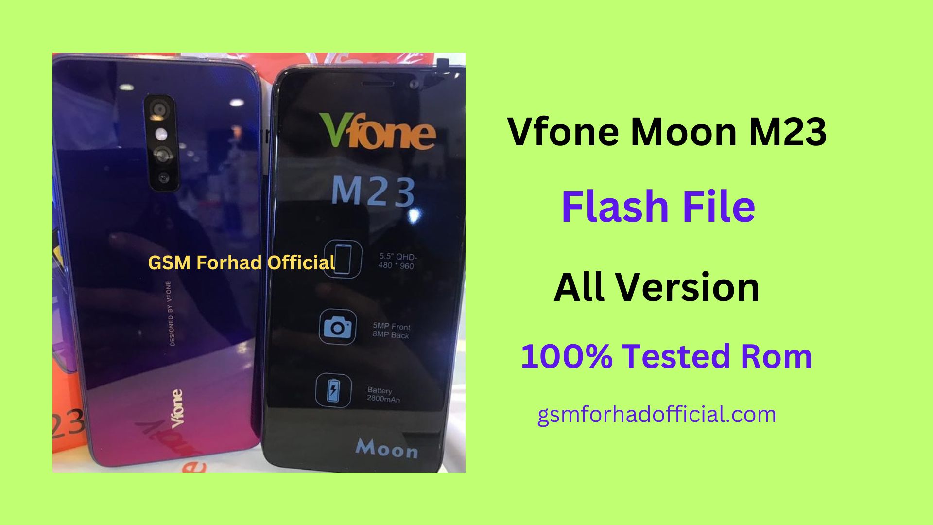 Vfone Moon M23 Flash File