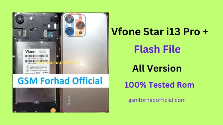 Vfone Star i13 Pro Plus Flash File