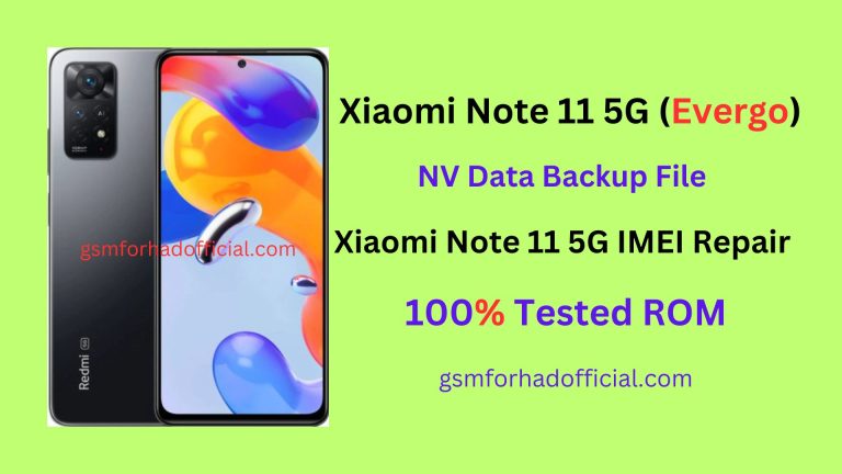 Xiaomi Note 11 5G IMEI Repair