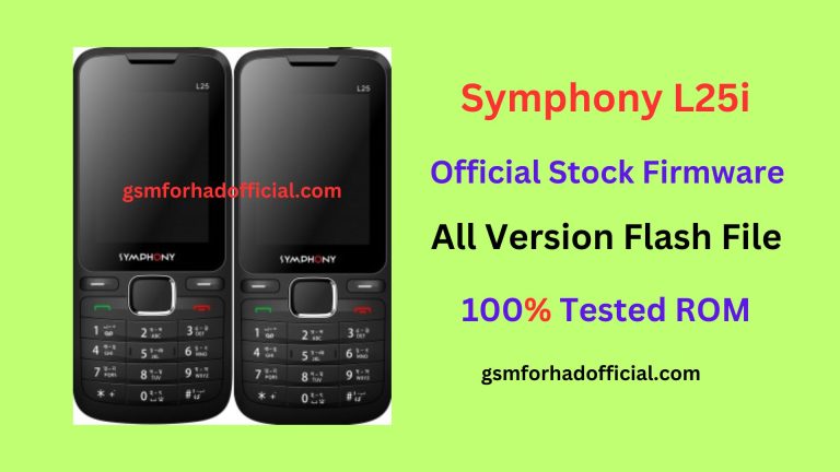 Symphony L25i Flash File