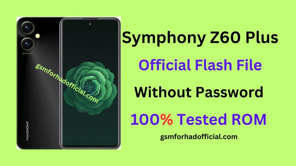 Symphony Z60 Plus Flash File