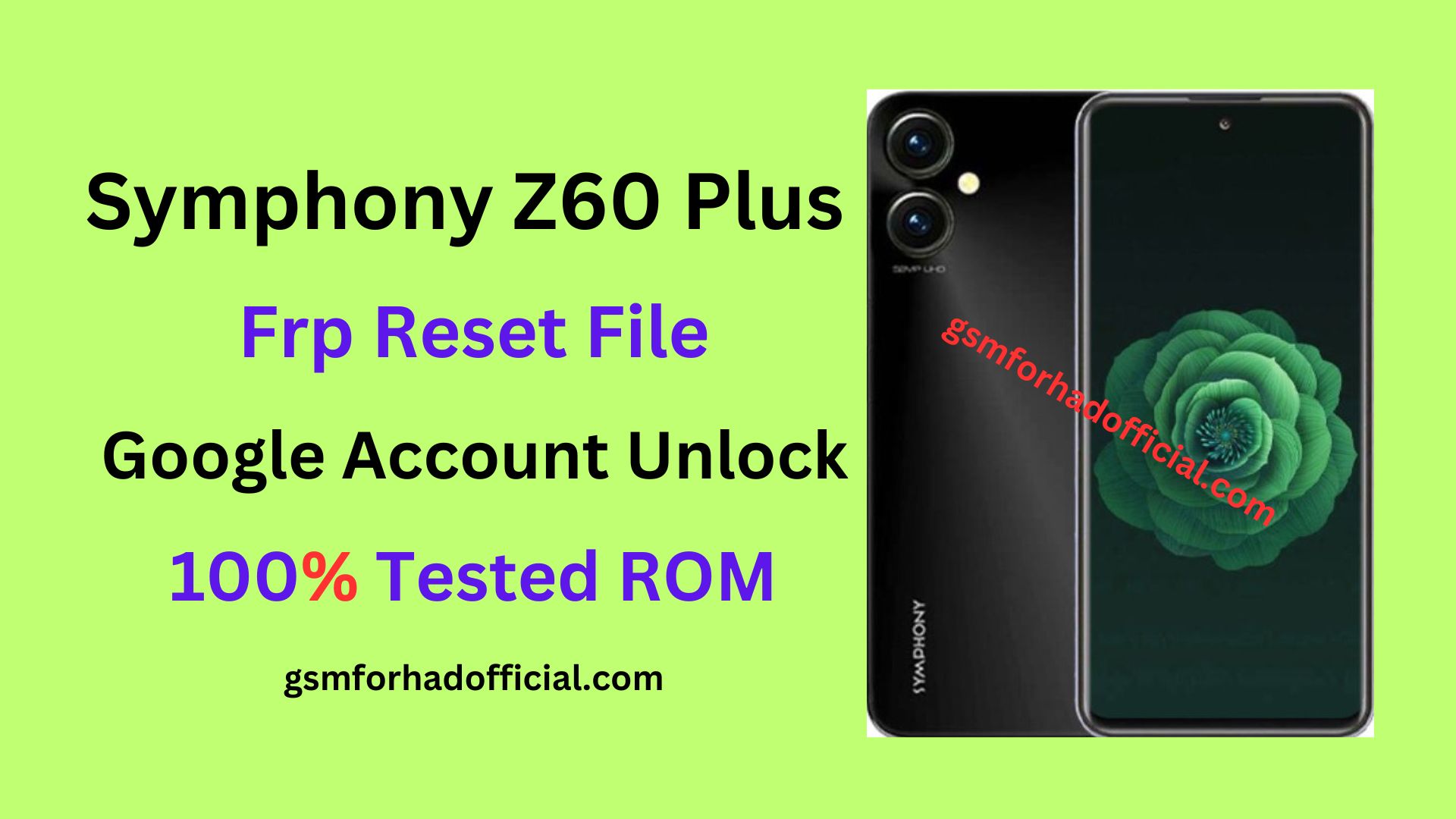 Symphony Z60 Plus Frp Reset File