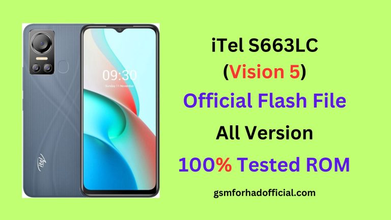 itel S663LC Flash File