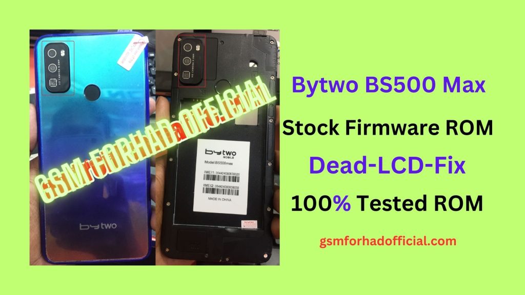 Bytwo BS500 Max Flash File