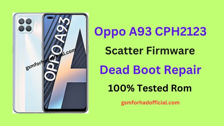 Oppo A93 CPH2123 Scatter Flash File