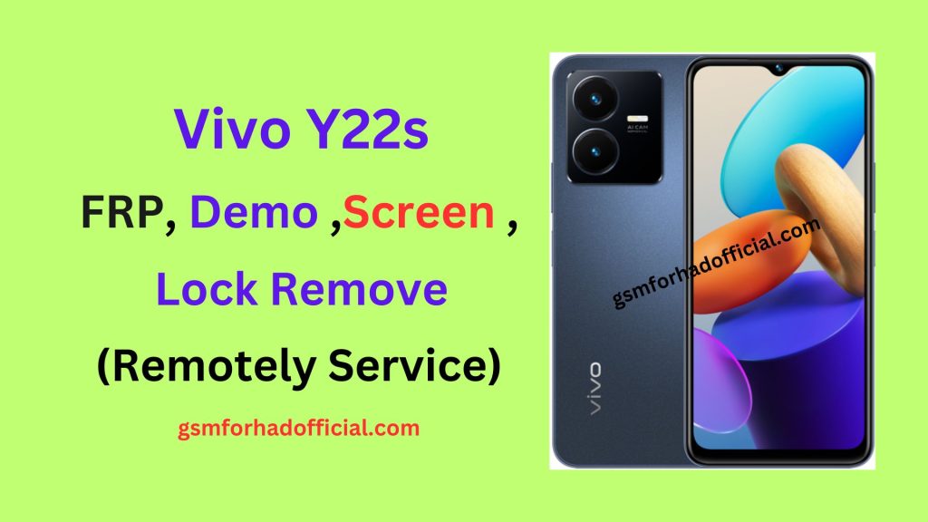 Vivo Y22s FRP File