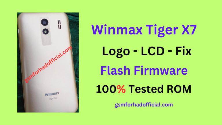 Winmax Tiger X7 Flash File