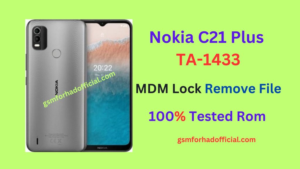 Nokia TA-1433 MDM Remove File