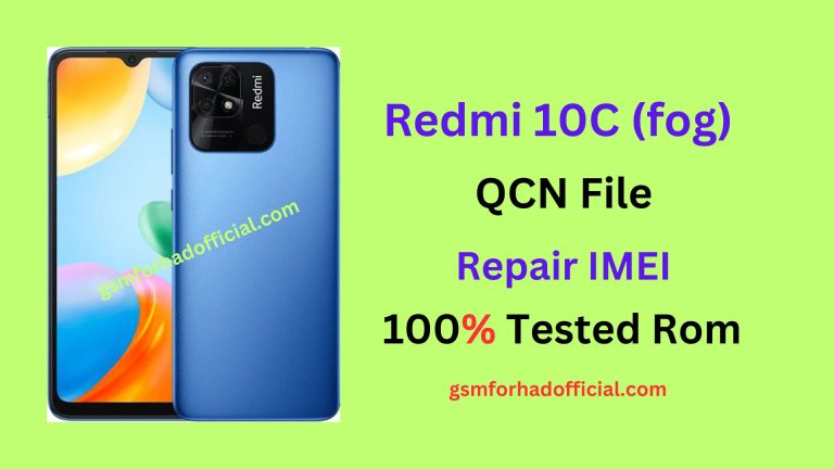 Redmi 10C QCN File