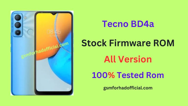 Tecno BD4a Flash File