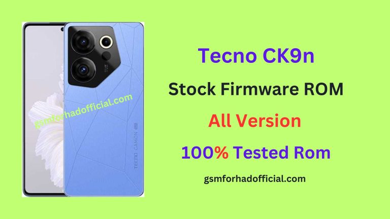 Tecno Camon 20 Premier 5G CK9n Flash File