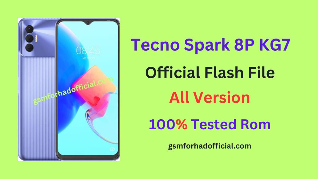 Tecno KG7 Flash File