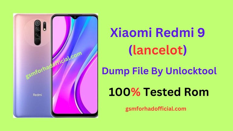 Xiaomi Redmi 9 Dump File