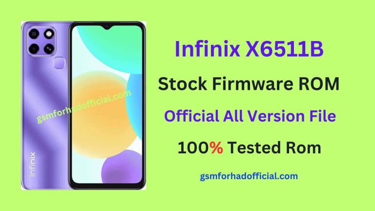 Infinix X6511B Flash File Without Password