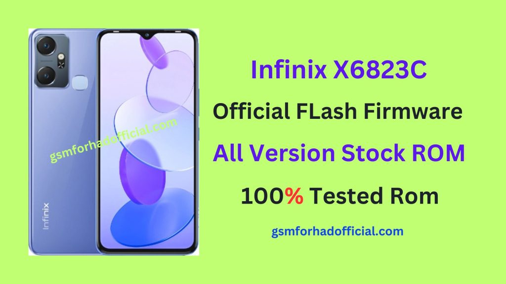 Infinix X6823C Flash File