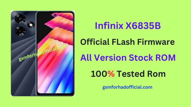 Infinix X6835B Flash File