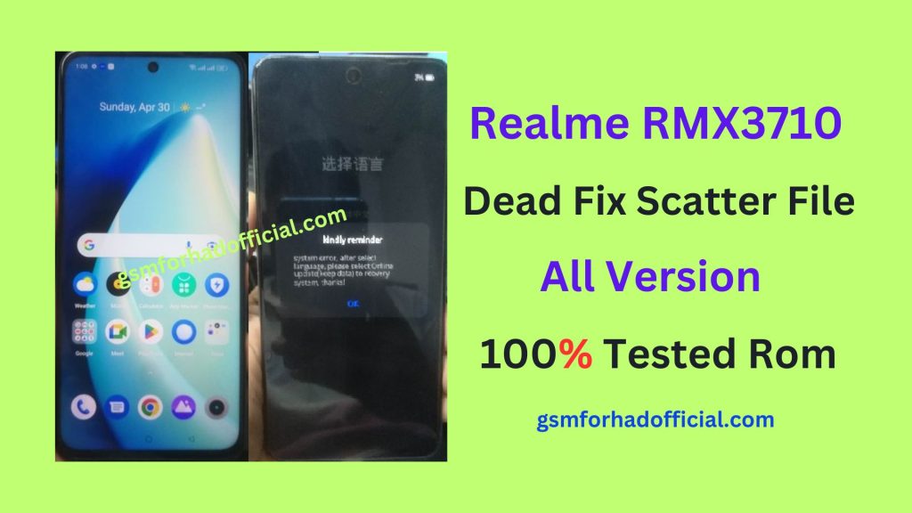 Realme RMX3710 Flash File