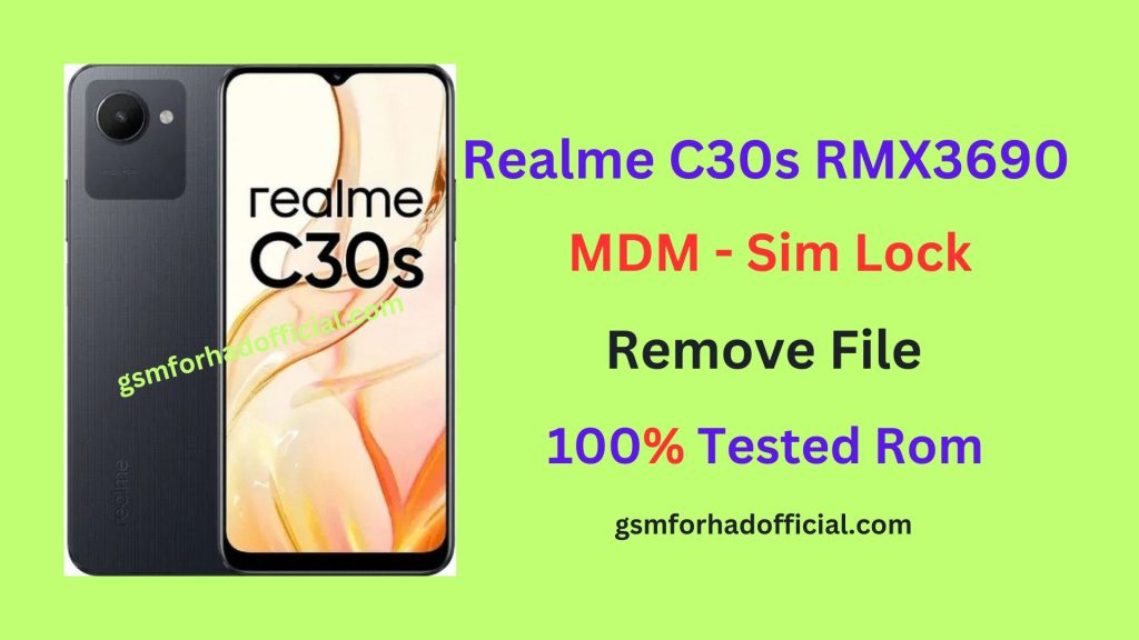 Realme RMX3690 MDM Remove File