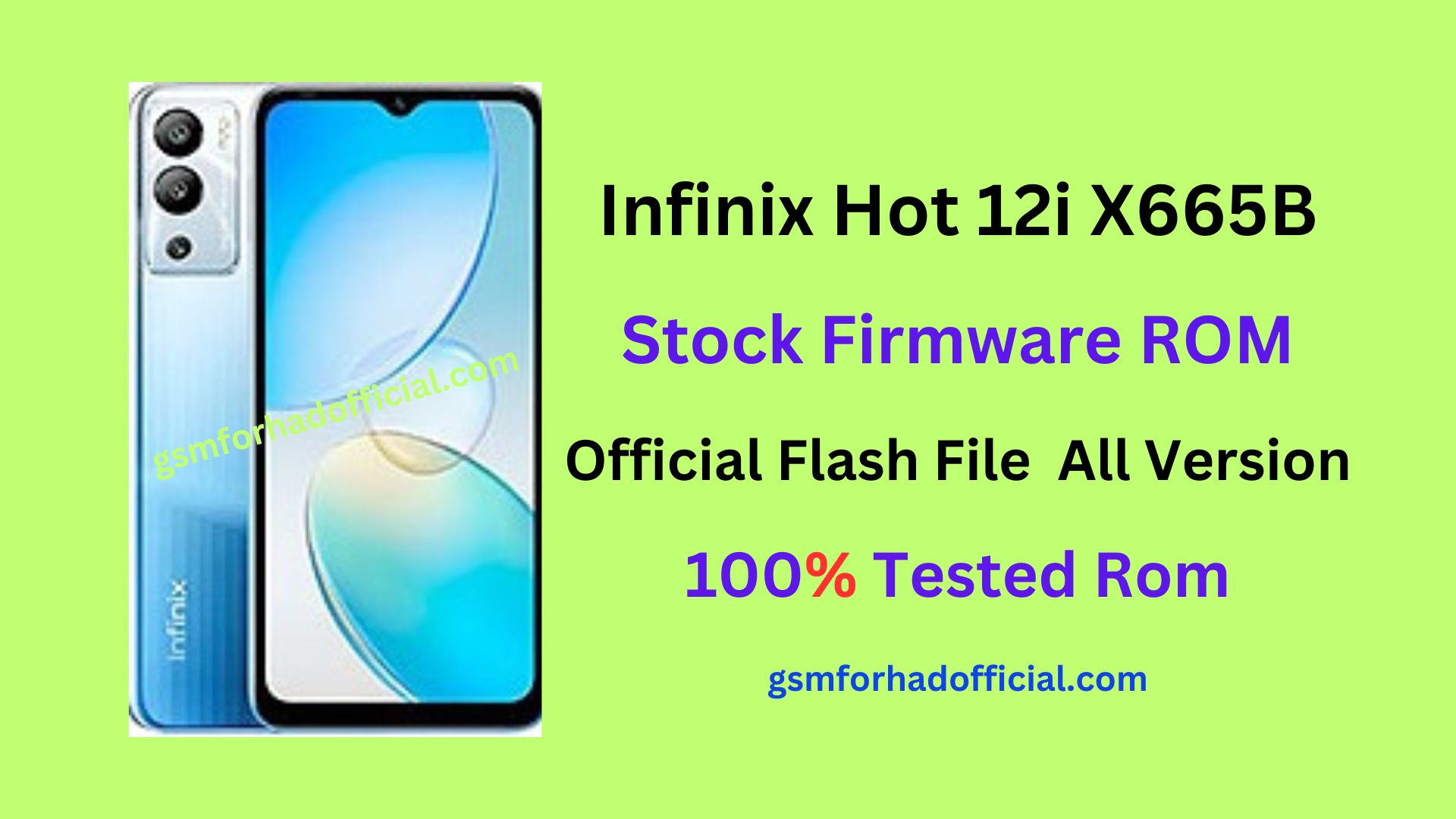 flash infinix x665b