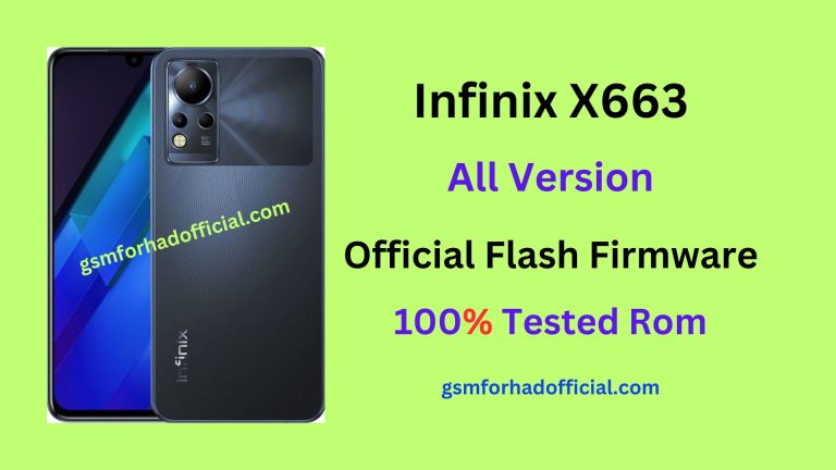 Infinix X663 Flash File