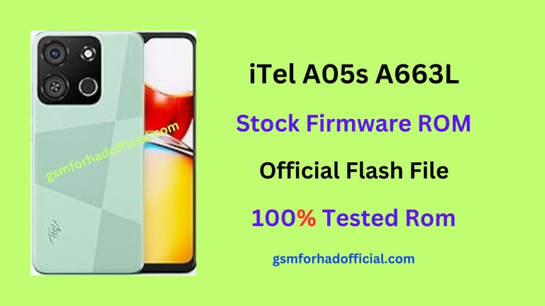 iTel A663L Flash File