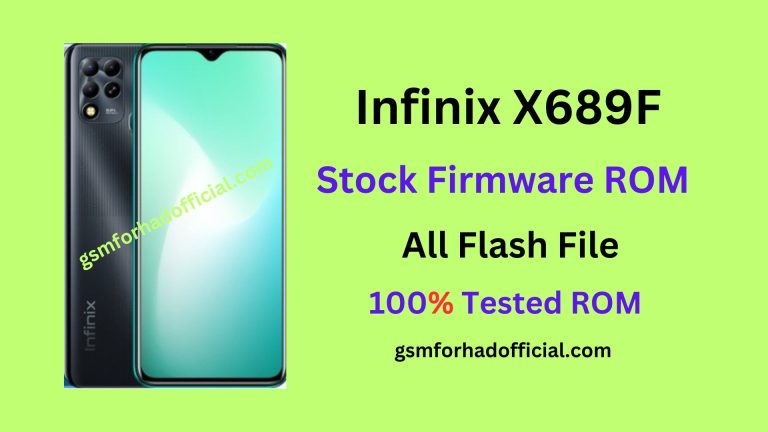 Infinix X689F Flash File