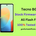 Tecno BG6 Flash File