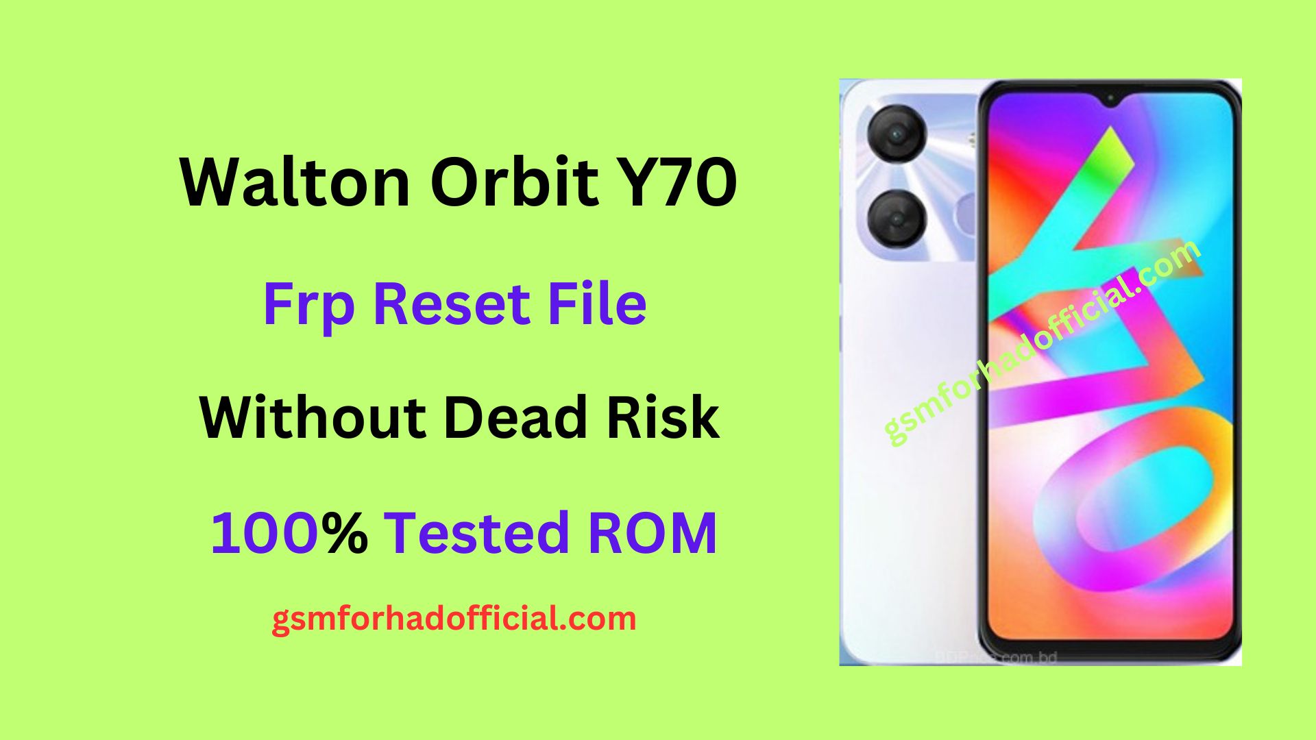 Walton Orbit Y70 Frp Reset File