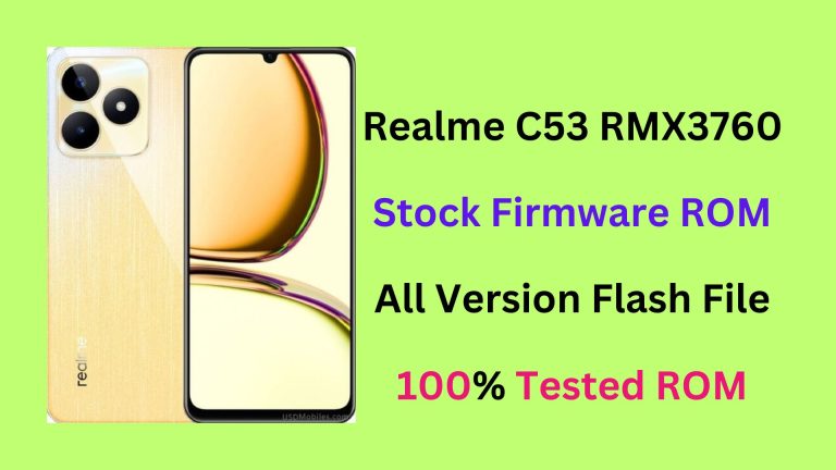 Realme C53 RMX3760 Flash File