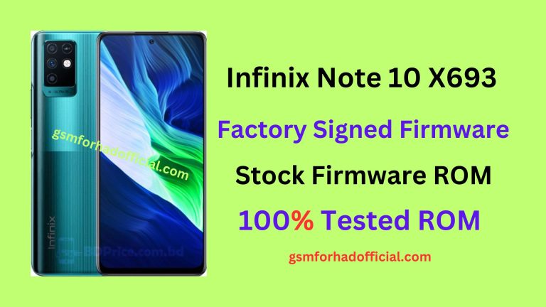 Infinix Note 10 X693 Flash File