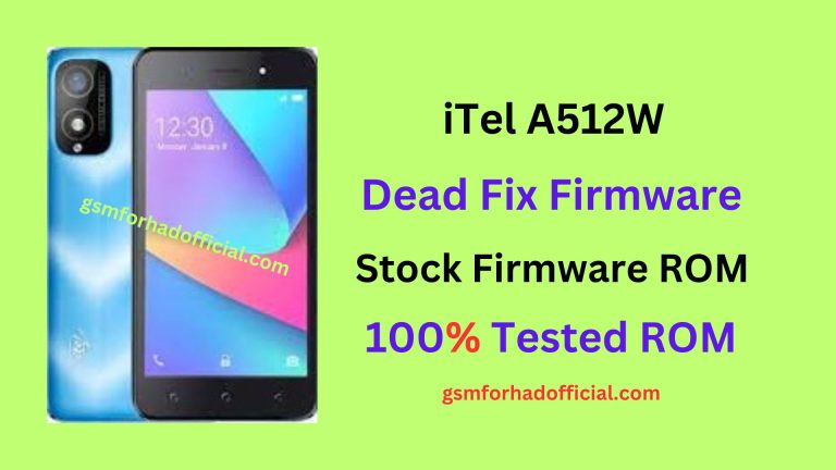 iTel A512W Flash File