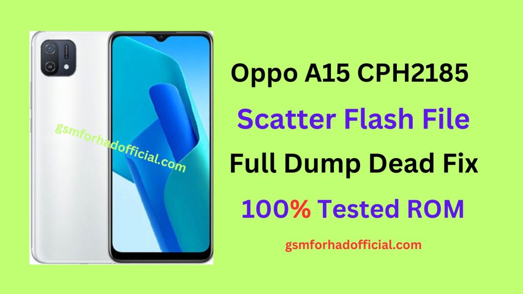 Oppo A15 CPH2185 Flash File