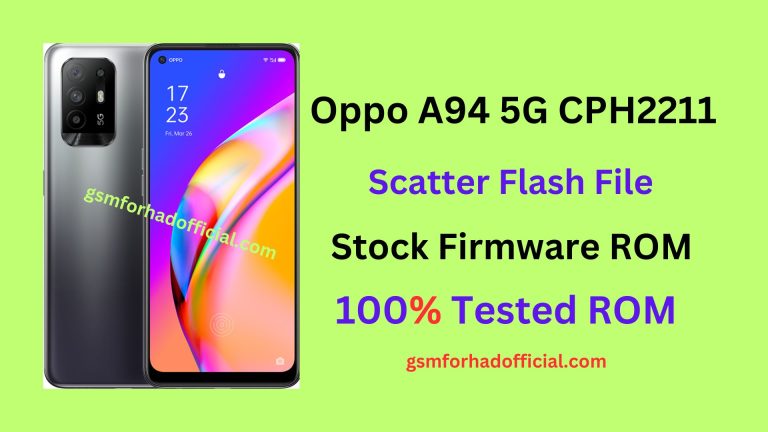 Oppo A94 5G CPH2211 Flash File Scatter